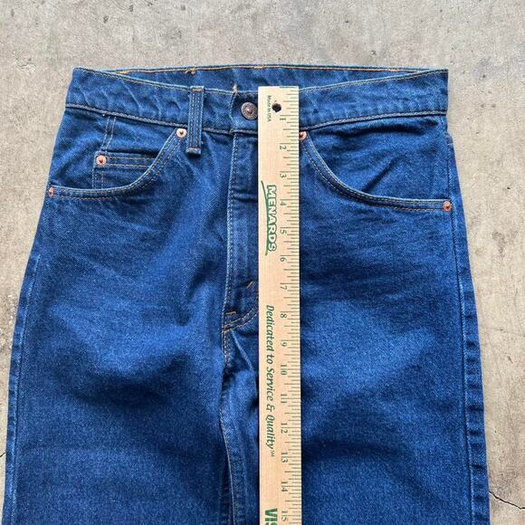 20505 217 70s Orange Tab Medium Wash Levi’s Straight Leg Jeans 29x32” (28x32”) - Picture 3 of 8
